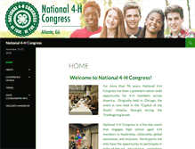 Tablet Screenshot of national4-hcongress.com